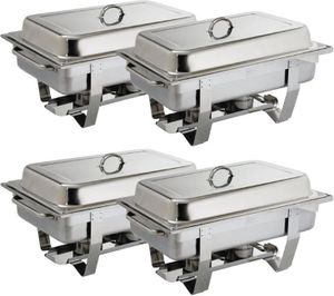 Olympia Milan Chafing Dish Multipack 4 ks.