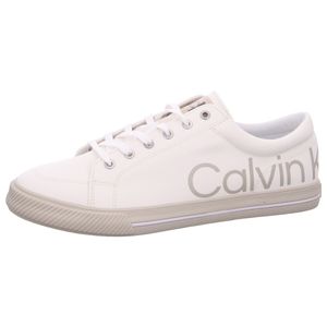 Calvin Klein Retro Herren Schnürer in Weiß, Größe 41