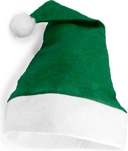 Festliche Weihnachtsmütze – Nikolausmütze für Erwachsene und Kinder – Weiche und Bequeme Weihnachtsdekoration - Grün