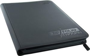 UG Zipfolio 360 Schwarz 18-Pocket XenoSkin Ordner