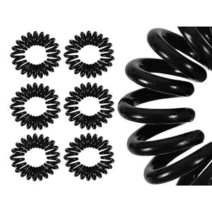 10x Haargummis Spiralhaargummi Spiralgummi Telefonkabel Zopf Zopfgummi Haarbinder