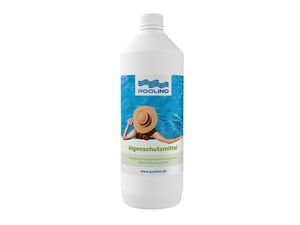 1L Pool Algenschutzmittel Poolino® Anti-Algen schaumfrei für Pool & Schwimmbad