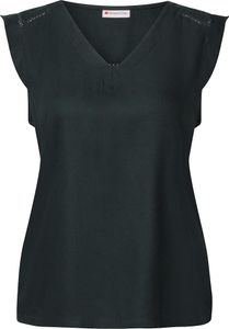 LTD QR volant top w.crochet de 16618 pine grove green Größe 44