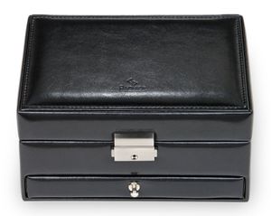 Sacher Schmuckschatulle New Classic Jewellery Case Carola Black schwarz