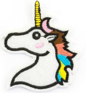 Oblique Unique Aufnäher Patch Abzeichen Aufbügler Flicken - Einhorn 1