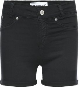 Blue Effect Mädchen Jeans Short High Waist, Farbe:Schwarz, Größe:170