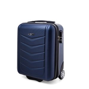 RGL 520S Kabinengepäck Kabinentrolley Koffer ABS Hardcase  Grösse: S Farbe: Dunkelblau