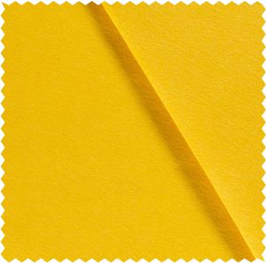 Bastelfilz Meterware 3mm dick gelb, Filzstoff Uni, dicker Filz *Ab 50 x 90cm