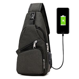 flintronic Brusttasche,Messenger Bag Sling bag mit Verstellbarem,Herren Taschen Rucksack Umhängetaschen Schultertasche Reisetaschen für Männergeschäft,Shoppen,Wandern(Kommt mit 1 USB-Datenkabel)