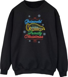 National Lampoon's Christmas Vacation - "Griswold Family" mikina pre mužov BI2075 (S) (Black)