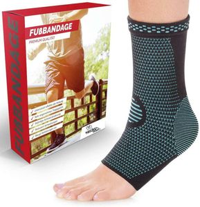 Sprunggelenkbandage Fußgelenk Bandage Fußbandage Sprunggelenk Knöchel [2er Set]: XL Größe: XL