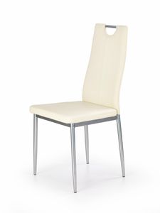 HALMAR Jídelní židle K202 - krémová