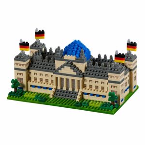 Brixies Reichstag Berlin, stavebnica, stavebné bloky, stavebnica, ABS, farebné, 651 dielov, 200136