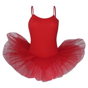 Intermezzo Damen Ballett Body Tutu 3152 Loverstraptu - Farbe: Rot (013) - Größe: S