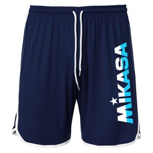 MIKASA Lupho Beachvolleyball Shorts mit Taschen Herren dunkelblau/weiß XL