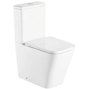 Modernes Stand-WC Keramik PISA niedriger Spülkasten