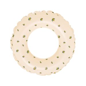 Amazon Brand - aufblasbarer Donut für Party, Erdbeere und Schokolade Donut Schwimmring für Pool ,Vintage Olive Swim Ring,60cm（125g)