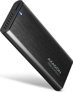 AXAGON kovový box na M.2 NVMe SSD SUPERSPEED+ / EEM2-SB2 / USB-C 3.2 Gen 2 / kabel 20cm