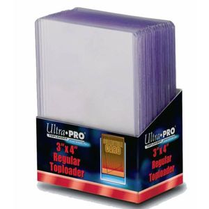Ultra Pro - Toploader - 3' x 4' Clear Regular (25 pieces) (63,5mm - 88,9mm)