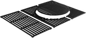 Enders Grillrost Grillgitter Switch Grid Enders Rost-in-Rost System für 3 Turbo Gusseisen emaliert schwarz