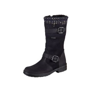 Däumling Mädchen Leder Sympatex Winter Stiefel blau, 3735163/27