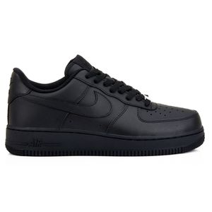 Nike Schuhe Air Force 1 07, CW2288001,Schwarz, Schuhgröße:42,5