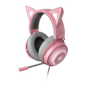 Razer Kraken Kitty Edition - Headset - quartz pink