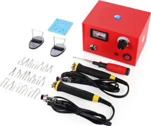 Pyrographie Maschine 50W 220V tragbar Brandmal-Kolben Set mit 20Pcs Brennspitzen