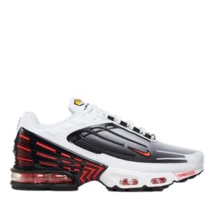 Nike Air Max Plus TN III 3 - Herren Sneakers Schuhe Grau-Weiß CK6715-101 , Größe: EU 41 US 8