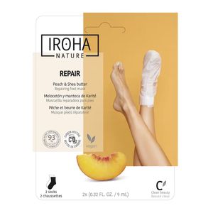 Iroha Nature Fußmaske Pfirsich Repairing 1 Paar