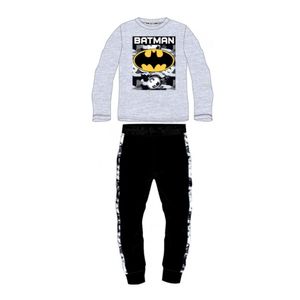 Batman Pyjama für Jungen | Graues Oberteil & Schwarze Hose | Größe 158
