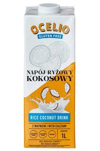 Ocelio Bezglutenowy Napój Ryżowo-Kokosowy 1 L