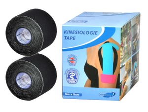 2x Rollen je 5M Kinesiologie Tape Tapes Klebeband Sporttape Sport Tapeverband
