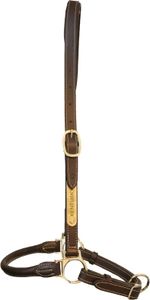 Kentucky Horsewear Stallhalfter Leder Braun Cob
