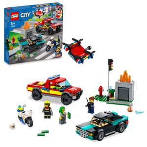 LEGO® City 60319 Hasiči a policejní honička