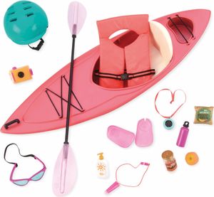 Our Generation - Kajak Set für Puppe 46 cm