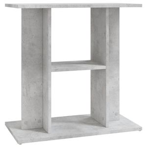 vidaXL Akvarijní stojan Concrete Grey 60x30x60 cm Dřevěný materiál