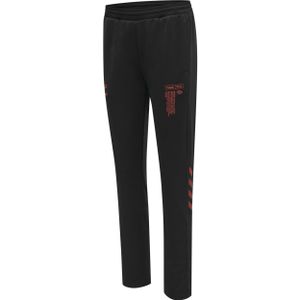 hummel hmlGG12 ACTION TRAINING PANTS WOMAN - BLACK/CHERRY TOMATO - M