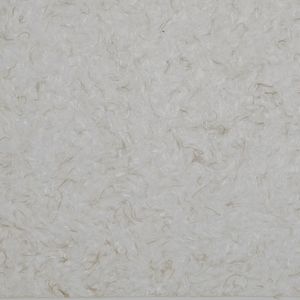 FLOXXAN Baumwollputz Alaska 807 (Baumwolle, Kunstseide - Farbe weiß, gelblich beige) - Putz Tapete Flüssigtapete