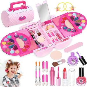 Kinder Schminkkoffer, Kinderschmink Set, Waschbar,Kinder Prinzessin Kosmetikset