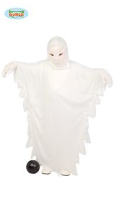 Geister Halloween Kostüm für Kinder 110 - 146, Größe:140/146