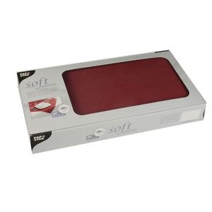 STARPAK Mitteldecke "soft selection" 800 x 800 mm bordeaux 20 Stück