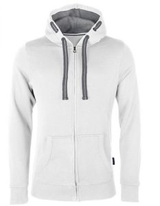 Herren Hooded Jacket, BSCI e Produktion - Farbe: Offwhite - Größe: L