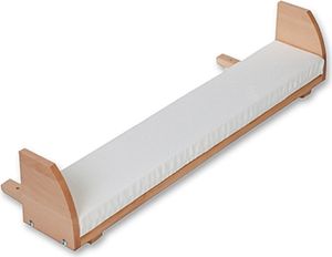 Babybay Verlängerungsseite inklusive Matratzenergänzung für Original und Midi natur lackiert