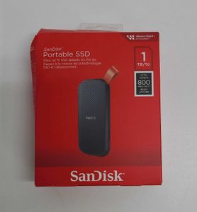 SanDisk Portable - SSD - 1 TB - extern (tragbar) - USB 3.2 Gen 2 (USB-C Steckverbinder)