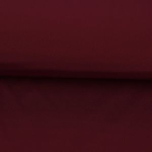 Bekleidungsstoff Softshell Fleece einfarbig dunkelrot 1,4m Breite