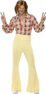 Smiffys - "60s Groovy" Kostüm - Herren SM1045 (M) (Gelb/Orange)