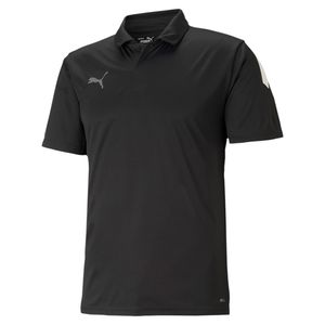 Puma teamLIGA Sideline Polo Shirt Kinder schwarz weiß Gr 116