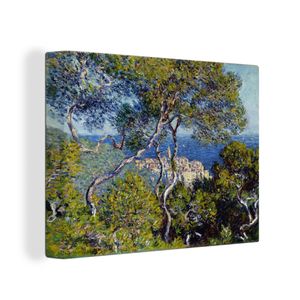 OneMillionCanvasses® Malba na plátně Nástěnná malba na plátně - Bordighera - obraz, Claude Monet - 80x60cm