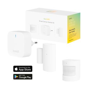 Hombli Smart Bluetooth Sensor Kit 1x Bluetooth Bridge 1x Kontaktsensor 1x Bewegungssensor